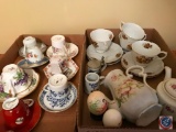 Flats containing China Tea Cups and Saucers including Salisbury, Karen, and more!