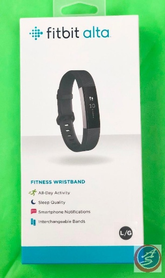 Large Fitbit Alta (black)