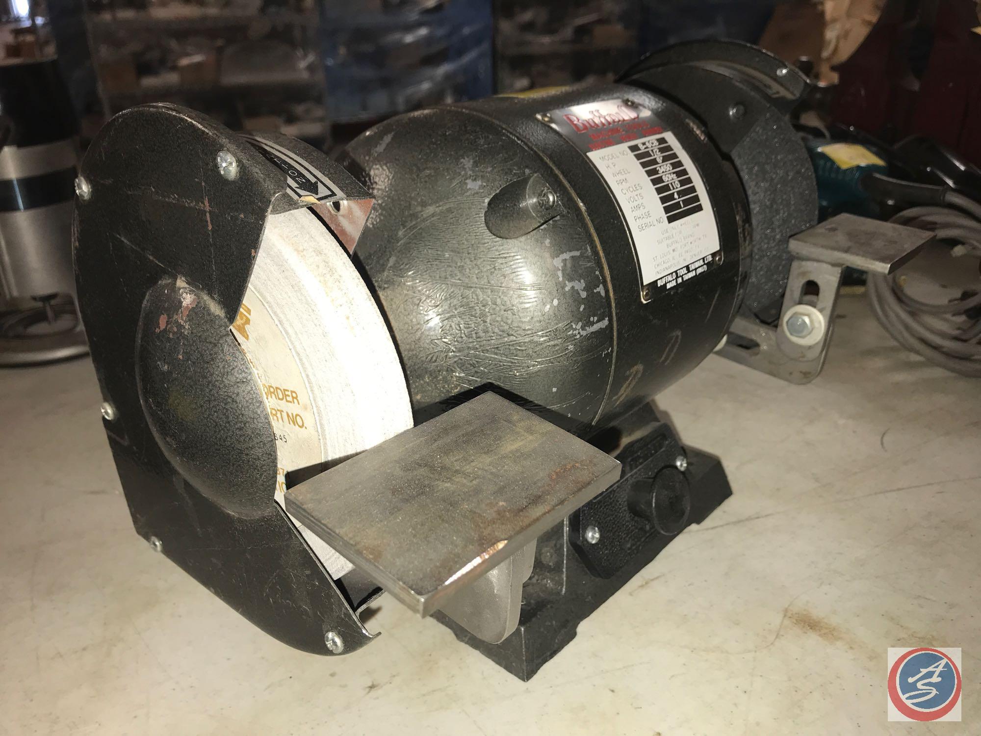 Buffalo Machine Tools Electric Bench Grinder Model B 6cb