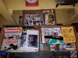 Travel Brochures, Original Shingle from Casey Jones Home, Newsweek from May 23, 1994, Assorted