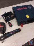 Bosch 12-volt Oscillating Tool w/ 2 batteries, charger and blades in Case