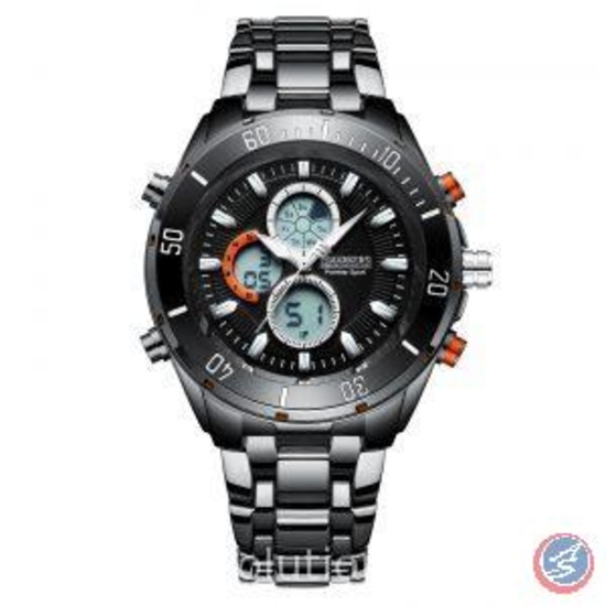 Premier Sport Black Wrist Watch