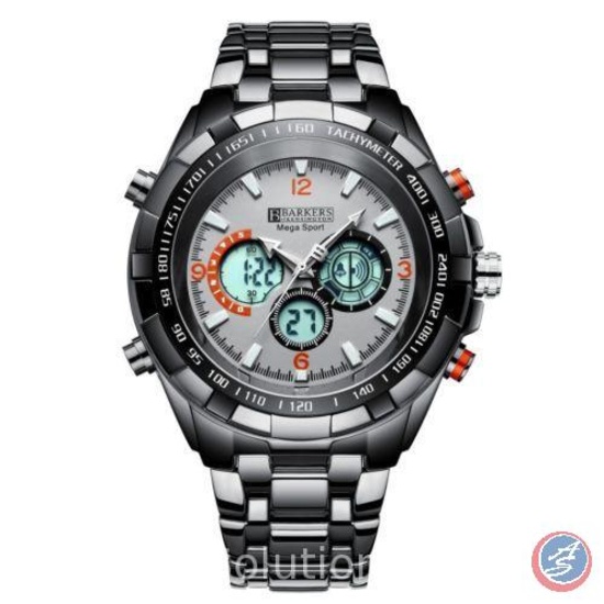 Mega Sport Grey Wrist Watch