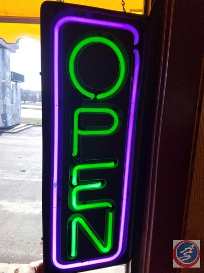 Hanging OPEN Neon Light Sign