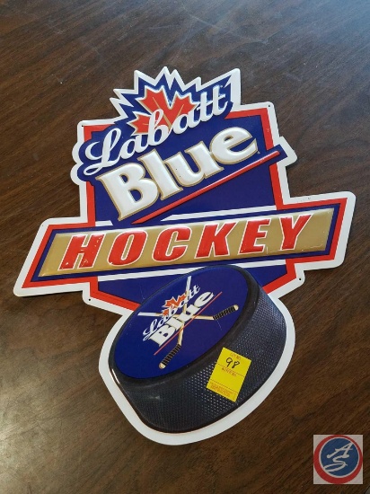 Labatt Blue Hockey Sign