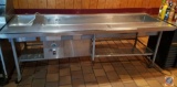 Duke Stainless Steel Steam Table Measuring 102 X 35 X 36 1/2 ( Serial No. 19C91)