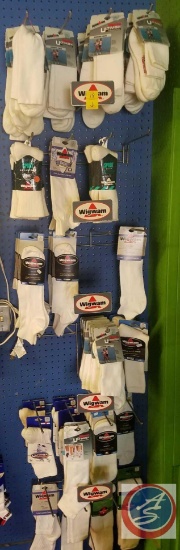 Assorted Wigwam Socks Contents of 20 Hooks