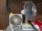 Oscillatiing 12 in. 3 Speed Fan, Cool Breeze Oscillating 12 in Fan, Holmes Heater (Model HFH4717),