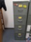 4 Drawer Metal Filing Cabinet Measuring 52 X 25 X 15