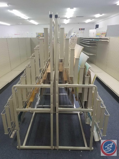 Poster Racks Measuring 63 X 25 (SOLD 2X'S THE MONEY)