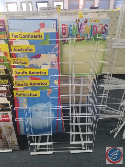 Poster Rack Measuring 36 X 56