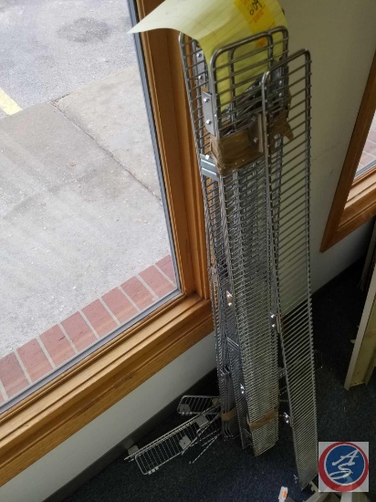 10 Chrome Fencing Measuring 47.5 in and 7 Chrome Fencing Measuring 15 in.