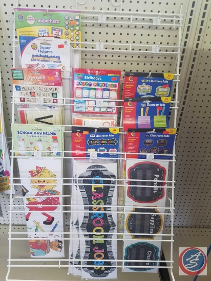 Mini Bulletin Board Sets Including Scrabble, Super Helpers, Superhero, Classroom Jobs and More