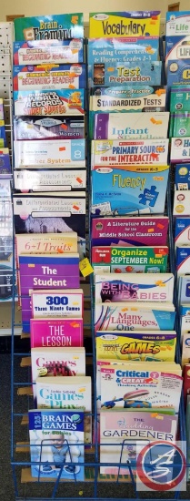 Educational Book and Practice Books Including Titles Such As Brain Framing, Extraordinary Women, 300