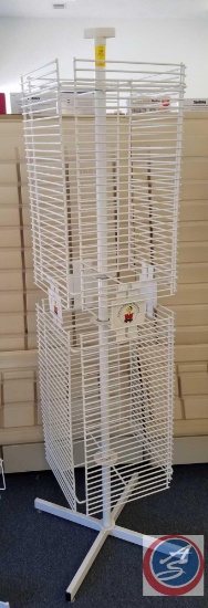 Wire Magazine Rack Measuring 68 X 13.5X 13.5