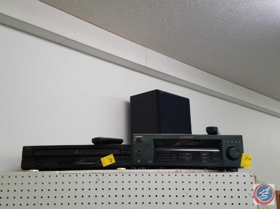 Symphonic 5-Disc Changer, Sony Audio/Video Control Center, (2) Audio Phase Speakers