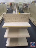 Lozier Shelving Gondola Measuring 49 X 54 including 4 Adjustable Shelves Measuring 48 X 13; Bottom