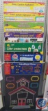 Assorted Cursive and Manuscript Letter Strips, Assorted Jumbo Language Cars and Bulletin Board Sets