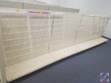 (2)Trend Enterprises Hanging Peg Board Racks Meausuring 42 X 19 X 14.5, (1) Measuring 20 X 21 X 6,