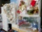 Gold and White Garland, Pick of Various Colors and Styles, Assorted Vintage Tree Decorations,
