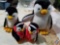 Plush Penguin Decorations (Mom, Dad and Two Babies)