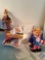 4th of July Teddy Bear Cookie Jar, Express Yours American Flag Cookie Jar, American Flag Bowls,