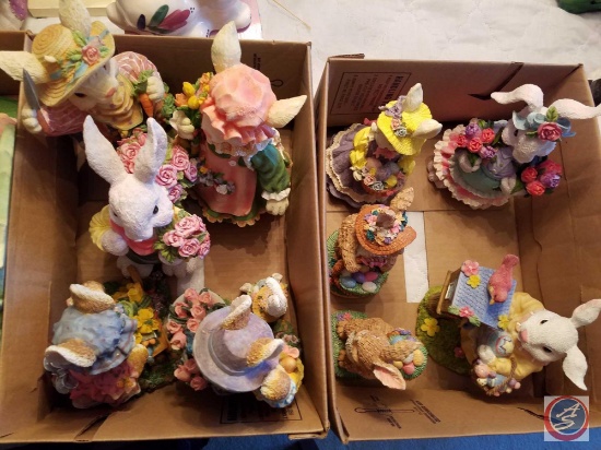 Assorted Large Easter Figurines