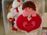 Valentine's Baskets, Wreaths and Wall Hangings