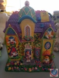Radko Easter Bunny House Cookie Jar