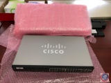 (2) Cisco (Model FG300-28) 28 Port Network Switch