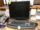 Dell Optiplex 380 Tower, Acer Monitor (Model V196L), Microsoft Wireless Keyboard (Serial No.