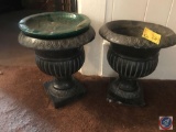 Ashtray and (2) Stands