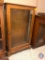 Vintage Display Hutch with Glass Measuring: 29.5