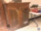 Vintage Display Hutch with Glass (Broken Shelf) Measuring: 42