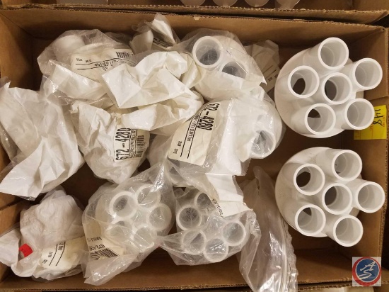 Part #4280 Manifold PVC Air 1.5"S X 3/4 S and Other Assorted Sizes