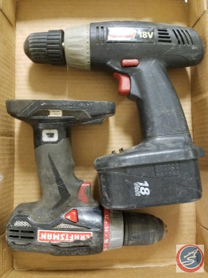 Craftsman Power Drill 1/2" Drive Rechargeable (NO BATTERY INCLUDED) 18 Volt Coleman with Battery (No