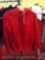 (4)Adult Red Hoodies Assorted Sizes