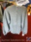 (4) Gray Zip Up Adult Hoodies