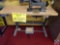 114W103 Industrial Singer Sewing Machine SN: W1318068 w/ a (1981) TACSEW Clutch Motor SN: 49478