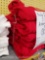 (8) Red Polo Shirts Assorted Sizes