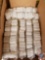 (72) White Football Belts