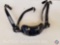 (5) Adams Gel Chin Straps in Navy Blue