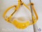 (9) Adams Gel Chin Straps in Gold