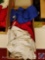 (6) Red, (7) Light Gray, (5) White, (11) Navy Blue Shorts in Assorted Sizes