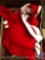 (8) Red and White Wrestling Singlets