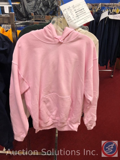 (4) Adult Hoodies in Assorted Colors and Sizes