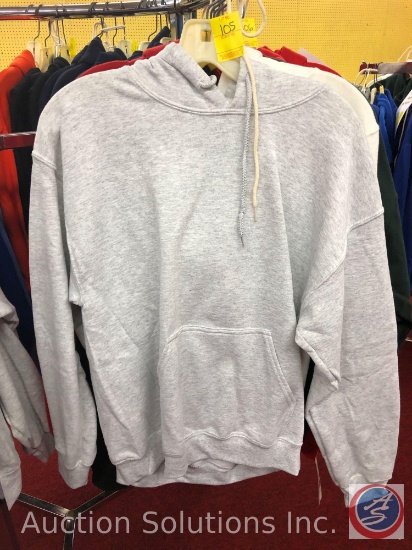 (4) Adult Hoodies in Assorted Colors and Sizes