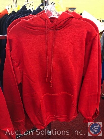 (4) M Red Hoodies