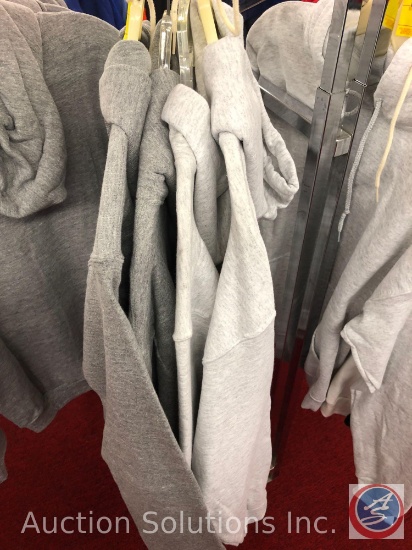 (4) Adult Hoodies in Assorted Colors and Sizes