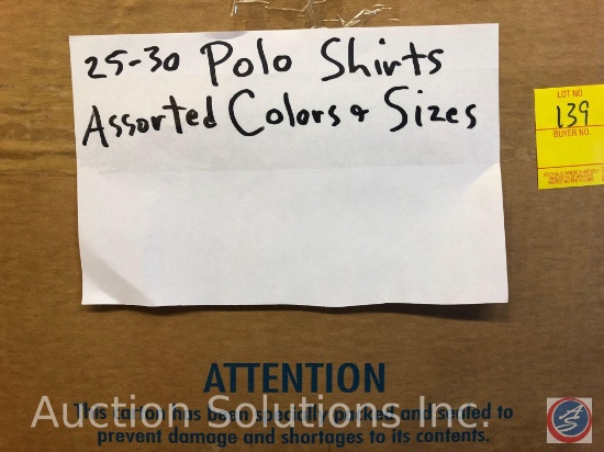 Polo Shirt in Assorted Sizes Approx. 25-30